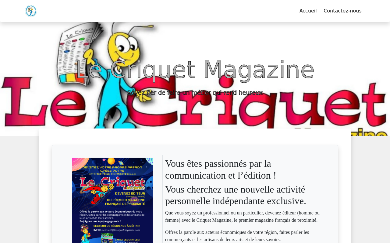 Le Criquet Magazine
