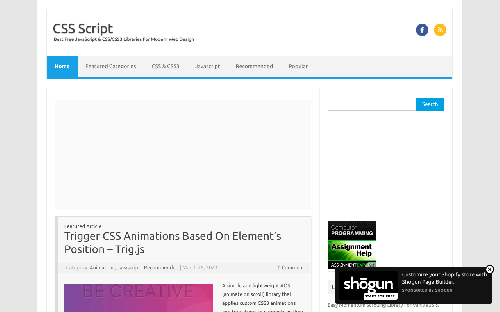Free JavaScript / CSS / CSS3 - CSS Script